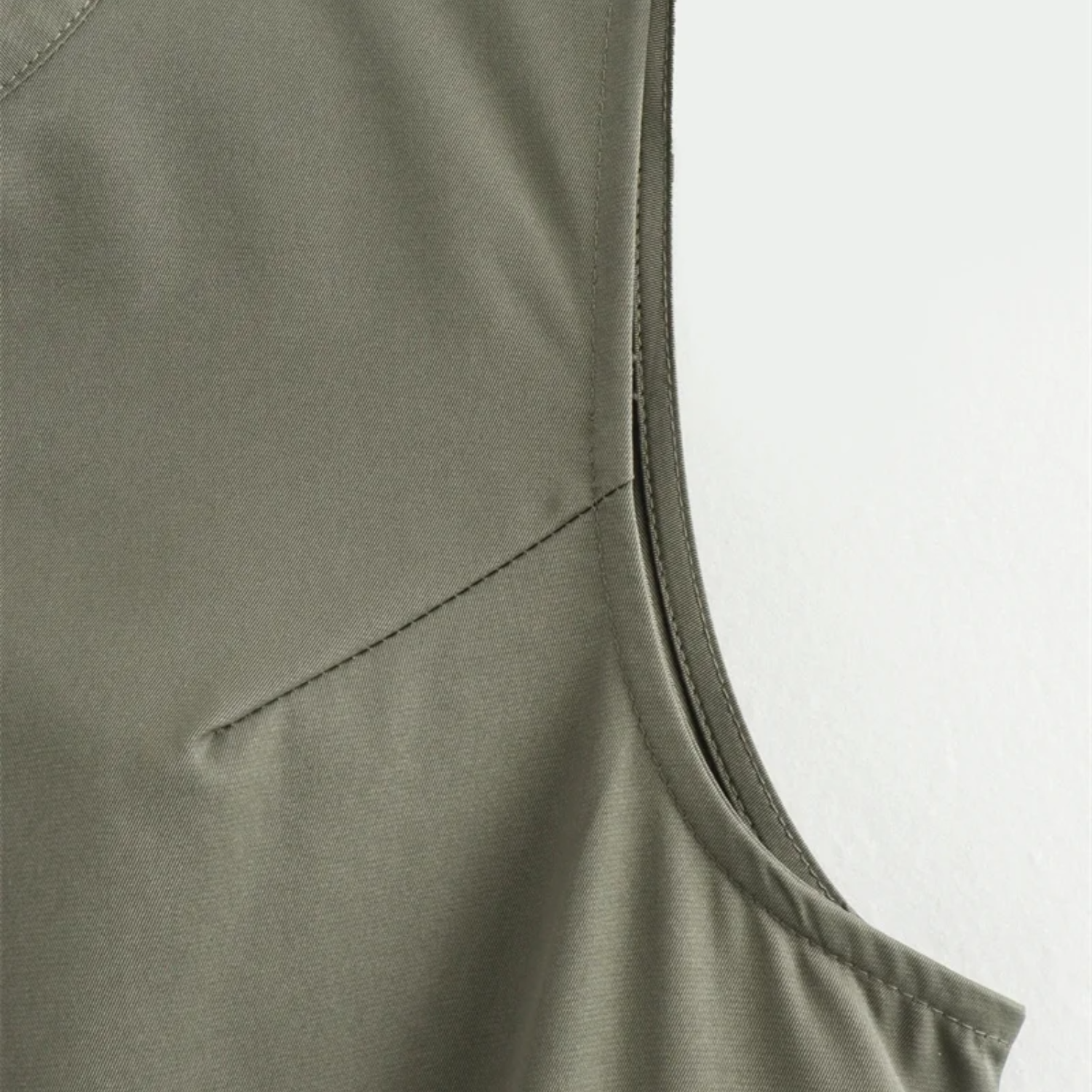 Olivia | Zipper-Front Pleated Bodycon Long Dress with Chic Design