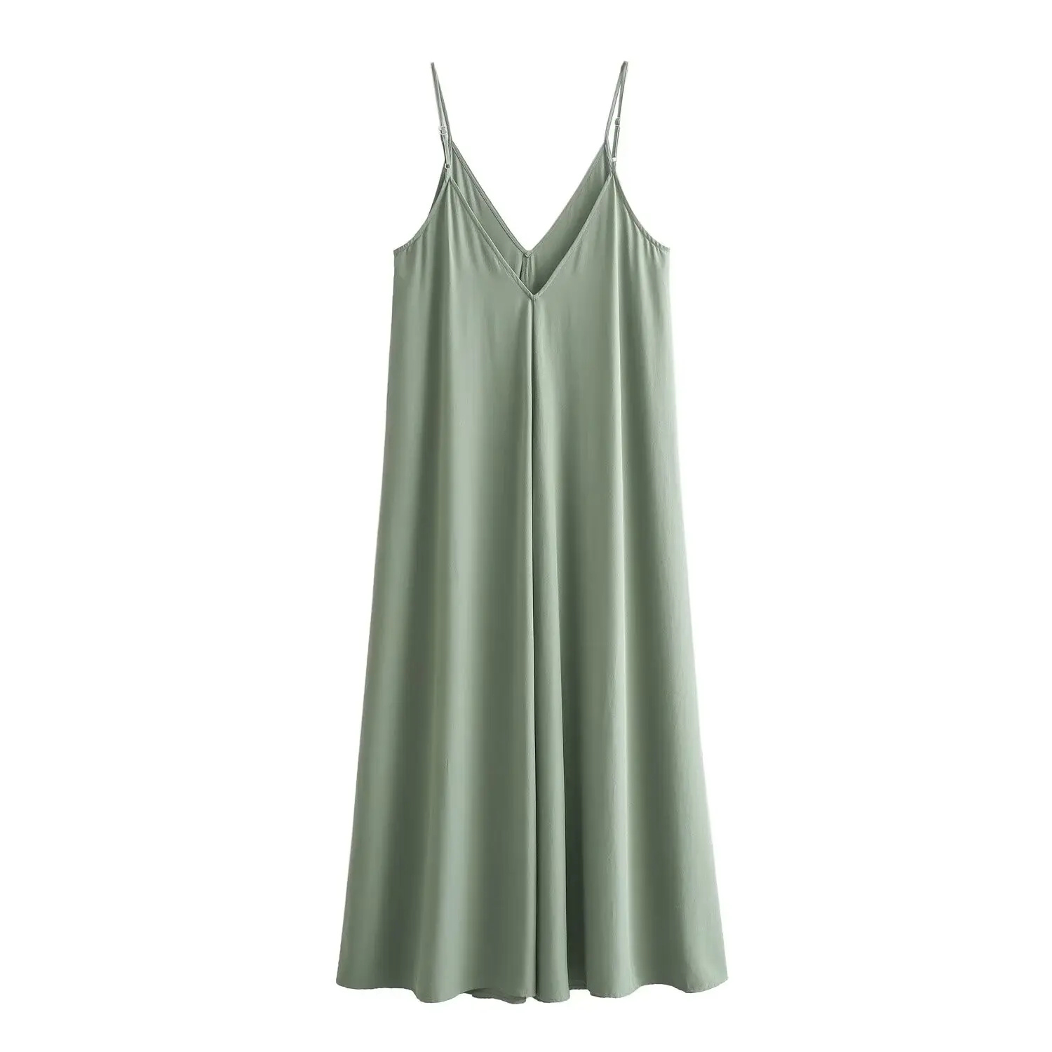 Emma | Draped Backless Maxi Summer Dress with Flowing Silhouette